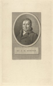 Portret van Joan Melchior Kemper