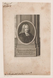 Portret van Joan van den Honert