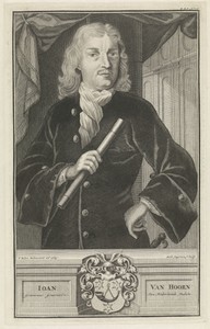 Portret van Joan van Hoorn, gouverneur-generaal van Nederlands-Indië