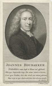 Portret van Joannes Houbakker