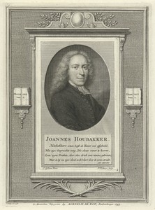 Portret van Joannes Houbakker