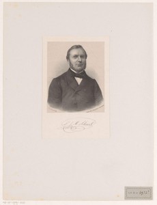 Portret van Joannes Matthias Schrant