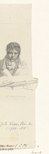 Portret van Joannes Pieter Visser Bender