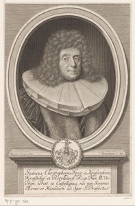 Portret van Jobst Christoph Kress von Kressenstein