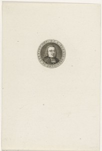 Portret van Johan Abraham Blanck