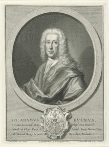 Portret van Johan Adam Kulmus