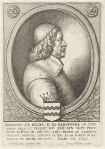 Portret van Johan baron van Reede, heer van Renswoude