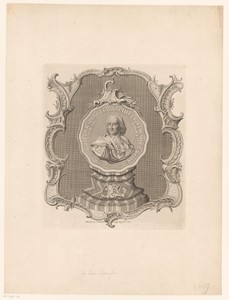 Portret van Johan Conrad Spengler