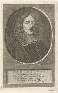 Portret van Johan de Witt