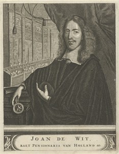 Portret van Johan de Witt