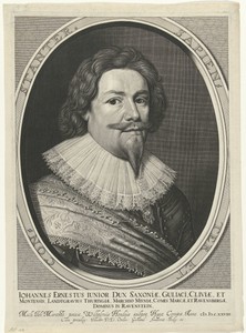 Portret van Johan Ernst II, hertog van Saksen