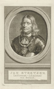 Portret van Johan Evertsen