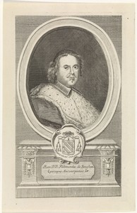 Portret van Johan Ferdinand Beughem