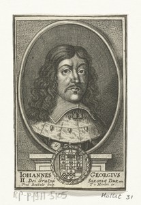 Portret van Johan Georg II