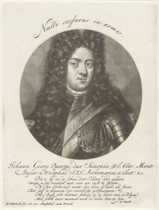 Portret van Johan Georg IV van Saksen