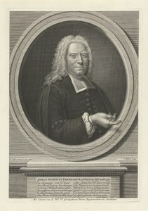 Portret van Johan Gosewijn Eberhard Alstein
