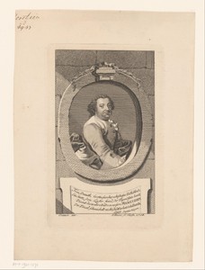 Portret van Johan Heinrich Meretzien