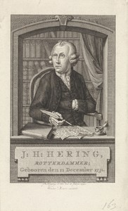 Portret van Johan Hendrik Hering