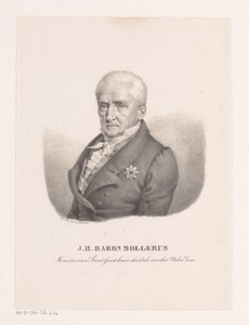 Portret van Johan Hendrik Mollerus