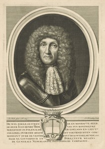 Portret van Johan Henrik Thim