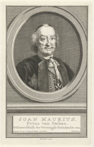 Portret van Johan Maurits, graaf van Nassau-Siegen