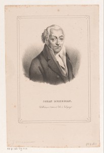 Portret van Johan Meerman