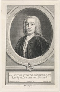 Portret van Johan Pieter Recxstoot