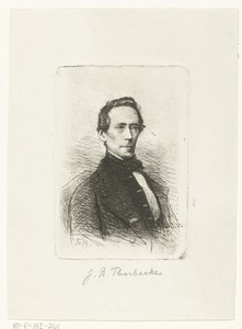 Portret van Johan Rudolf Thorbecke