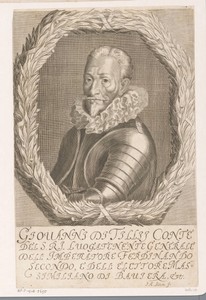 Portret van Johan 't Serclaes, graaf van Tilly