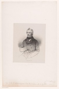 Portret van Johan Theodoor Hendrik Nedermeijer van Rosenthal