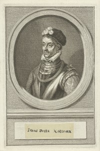 Portret van Johan van der Does