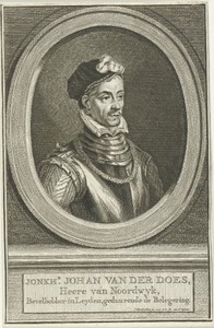 Portret van Johan van der Does