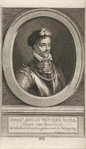 Portret van Johan van der Does