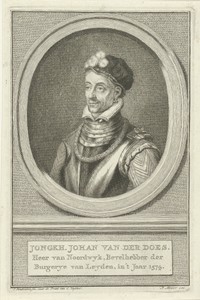 Portret van Johan van der Does