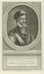 Portret van Johan van der Does