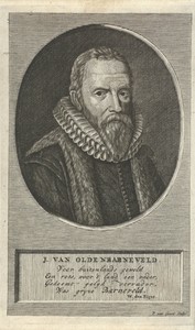 Portret van Johan van Oldenbarnevelt