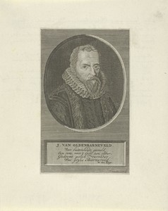 Portret van Johan van Oldenbarnevelt