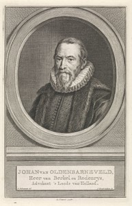 Portret van Johan van Oldenbarnevelt