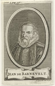 Portret van Johan van Oldenbarnevelt