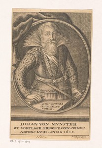 Portret van Johan von Münster