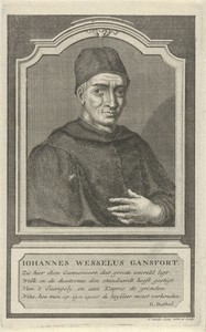 Portret van Johan Wessel Gansfort
