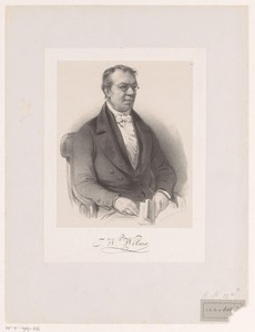 Portret van Johan Wilhelm Wilms