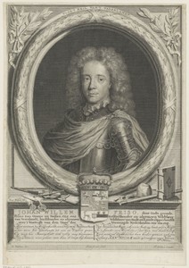 Portret van Johan Willem Friso, prins van Oranje-Nassau