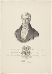 Portret van Johan Willem van Vredenburch