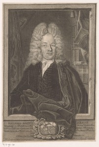 Portret van Johann Adam Goeritz