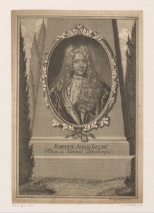 Portret van Johann Adam Jacobi