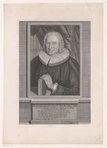 Portret van Johann Adam Tresenreuter