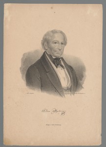 Portret van Johann Adam von Itzstein