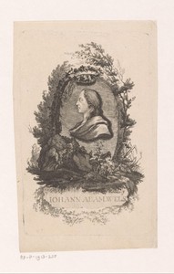 Portret van Johann Adam Wels