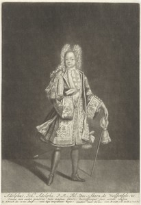 Portret van Johann Adolph II van Saksen-Weissenfels